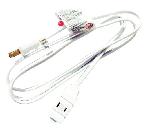 Projex Indoor 6 ft. L White Extension Cord 16/2 SPT-2