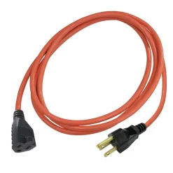 Projex Indoor or Outdoor 10 ft. L Orange Extension Cord 16/3 SJTW