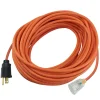 Projex Indoor or Outdoor 100 ft. L Orange Extension Cord 12/3 SJTW
