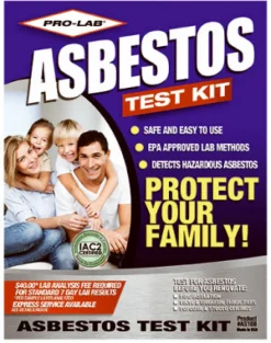 Pro-Lab Clamshell Easy to Use Detects Indoor Hazardous Asbestos Test Kit