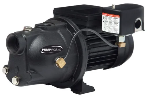 Pump Works 1/2 HP 9.8 GPM gph Cast Iron Shallow Well Pump