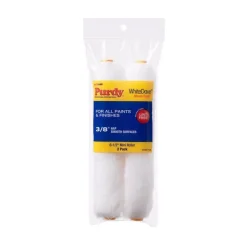 Purdy 140605062 3/8" White Dove Purdy Mini Roller Cover 2 Count