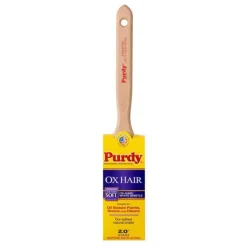 Purdy Ox-O-Thin Extra Stiff Flat Paint Brush 2 W x 7/16 Thick in. for Oil-Based Stains & Clears