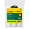 Purdy Ultra Finish Microfiber 9 in. W X 3/8 in. Regular Paint Roller Cover 3 pk
