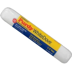 Purdy White Dove Woven Fabric 14 in. W X 1/2 in. Paint Roller Cover 1 pk