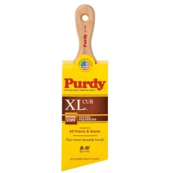 Purdy XL Cub 2-1/2 in. Medium Stiff Angle Trim Paint Brush