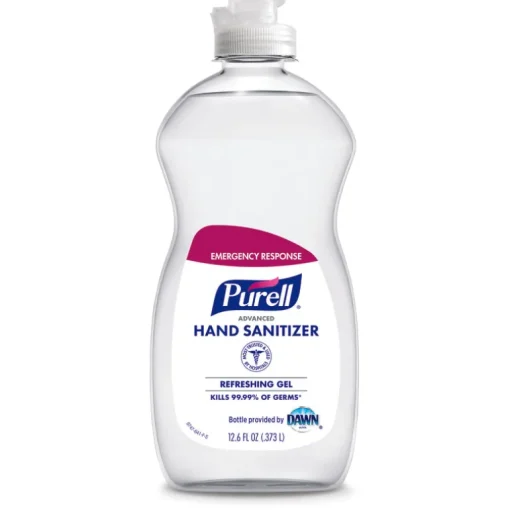 Purell Unscented Gel Advanced Hand Sanitizer 12.6 oz. (Pack of 12)
