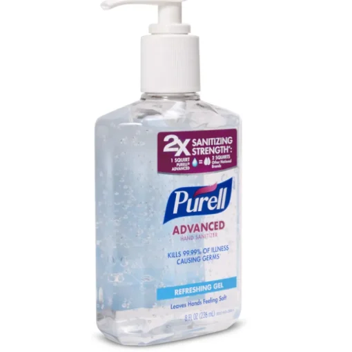 Purell 965212Cmr 8 Oz Purell® Instant Hand Sanitizer (Pack Of 12)