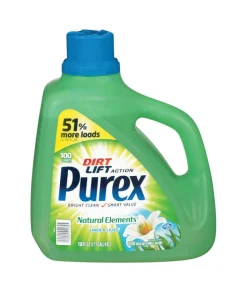 Purex Dirt Lift Action Field Flowers Scent Laundry Detergent Liquid 150 oz (Pack of 4).