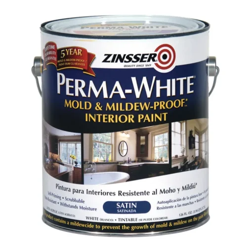 P-W Int Sat Wht 1Gal (Case Of 2)