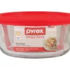 Pyrex 4 cup Food Storage Container Clear (Pack of 4)