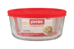 Pyrex 4 cup Food Storage Container Clear (Pack of 4)