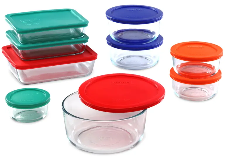 Pyrex 1110608 Pyrex Multicolored Food Storage Container 18 Piece Set