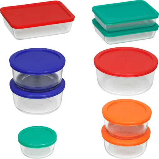 Pyrex Clear Food Storage Container Set 9 pk