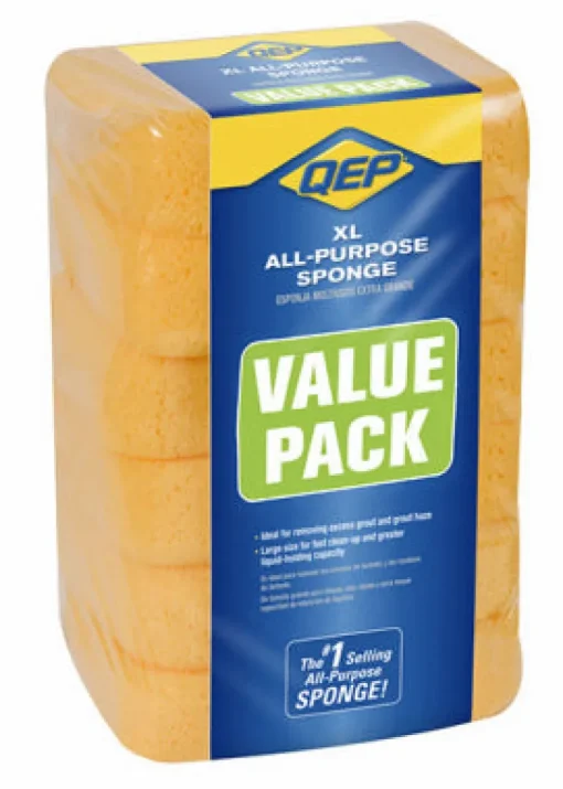 QEP Heavy Duty Sponge For All Purpose 7-1/2 in. L 6 pk