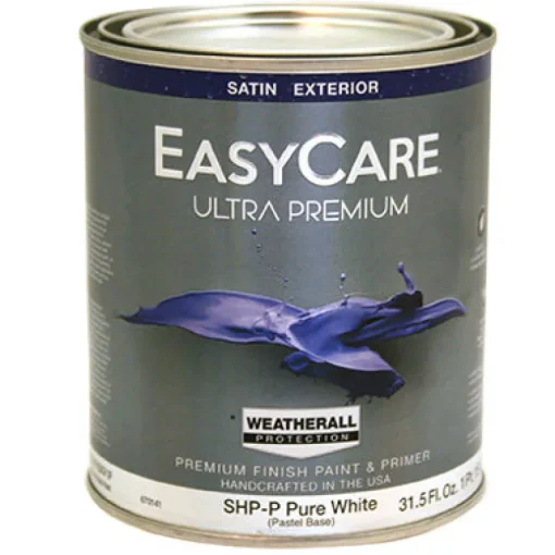 1-Qt. Satin Pastel Base Latex Exterior Paint (Pack of 4)