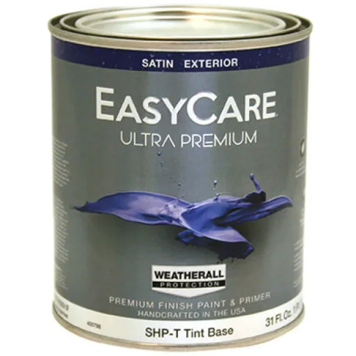 1-Qt. Satin Tint Base Latex Exterior Paint (Pack of 4)