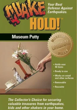 Quake Hold Cream/Neutral Reusable Museum Putty 2.64 oz.