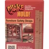 Quake Hold Ready America Nylon Self Adhesive Furniture Strap Oak Assorted 1 in. W X 15 in. L 1 pk