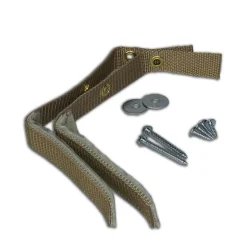Quake Hold Ready America Nylon Self Adhesive Furniture Strap Oak Assorted 1 in. W X 15 in. L 1 pk