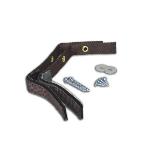 Quake Hold Ready America Nylon Self Adhesive Furniture Strap Brown Assorted 1 in. W X 15 in. L 1 pk