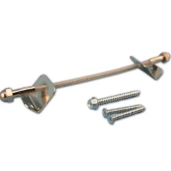 Quake Hold Steel Furniture Cable Assorted 0.25 in. W X 7 in. L 1 pk