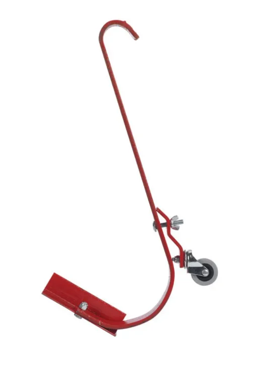 Qual-Craft Steel Red Ladder Hooks 1 pk