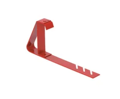 Qual-Craft Steel Red Roof Bracket 1 pk