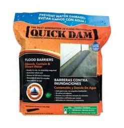 Quick Dam Flood Barrier 3.5 in. H X 6.5 in. W X 120 in. L Flood Barrier 1 pk