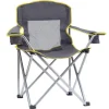 QuikChair Gray Big Gy Folding Quad Chair
