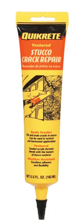 Quikrete 5.5 oz Indoor and Outdoor Stucco Crack Repair