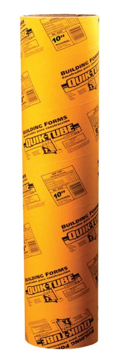 Quikrete Cardboard Concrete Building Form Tube 10 Dia. in. x 4 L ft. (Pack of 4)