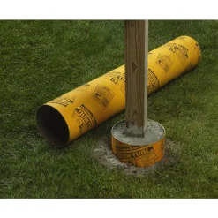 Quikrete Cardboard Concrete Weather Resistant Building Form Tube 4 L ft. x 8 Dia. in. (Pack of 4)