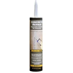 Quikrete Gray Acrylic Latex Outdoor Concrete Crack Sealant 10 oz. 12 Linear ft. Coverage Area
