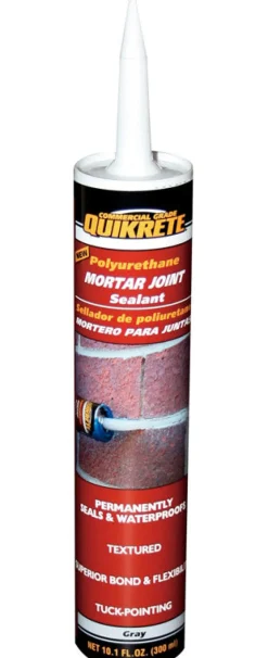 Quikrete Gray Polyurethane Outdoor Mortar Joint Sealant 12 Linear ft. Coverage 10.1 oz.