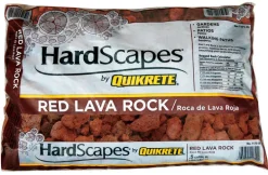 Quikrete HardScapes Red Medium Lava Rock Decorative Stone 0.5 cu. ft. Coverage