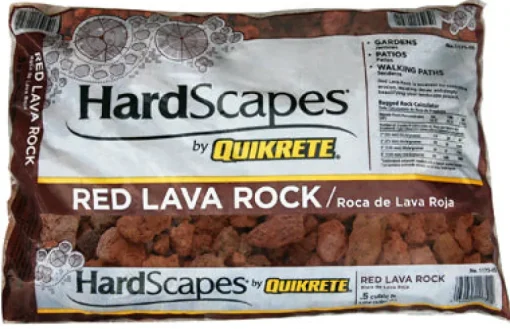Quikrete HardScapes Red Medium Lava Rock Decorative Stone 0.5 cu. ft. Coverage
