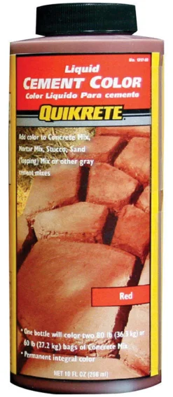 Quikrete Liquid Cement Color 10 oz Terra Cotta