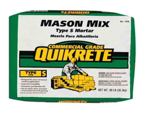 Quikrete Mason Mix Type S 80 lb Gray