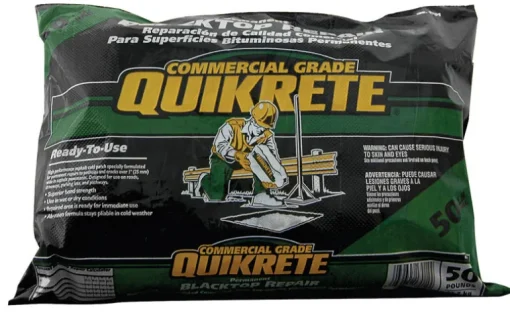 Quikrete Multi-Purpose High Performance Blacktop Repair 50 lbs. 6 sq. ft. Coverage Area
