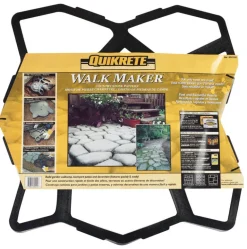 Quikrete Walk Maker Recycled Plastic Concrete Stone Pattern Form 2 ft. W X 2 ft. L X 24 in. D