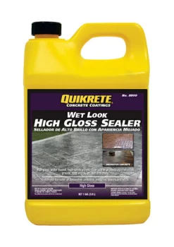 Quikrete Wet Look Gloss Clear Concrete Sealer 1 gal. (Pack of 4)