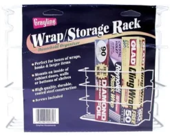 RACK STEEL WHT 8"HX12"L