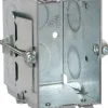 Raco 12-1/2 cu in Rectangle Steel 1 gang Switch Box Gray