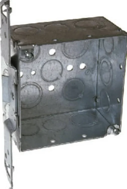 Raco 30-5/16 cu in Square Steel 2 gang Outlet Box Gray