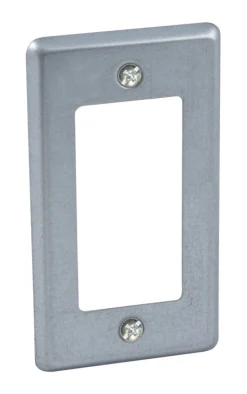 Raco Rectangle Steel 1 gang 4-1/4 in. H X 2-3/8 in. W Box Cover
