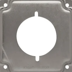Raco Square Steel 4 in. H X 4 in. W Box Cover