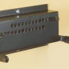 Racor 8-1/2 in. H x 1-1/2 in. W x 1-1/2 in. D Black Steel Skateboard Rack