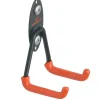 Racor 6-1/2 in. L Rubber Coating Black/Orange Steel U Hook 40 lb. cap. 1 pk