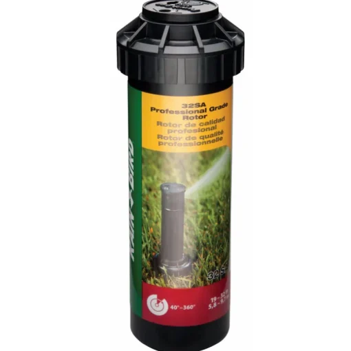 Rain Bird Stainless Steel Spike Base Gear Drive Sprinkler Head 3200 sq ft 1 pk